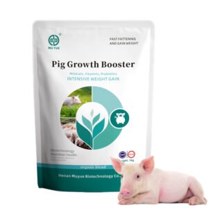 Pig growth boosters are composed of various vitamins, amino acids, trace elements, Chinese herbal medicines, probiotics, and other ingredients, which can help pigs grow quickly, improve body size and fur, and increase lean meat