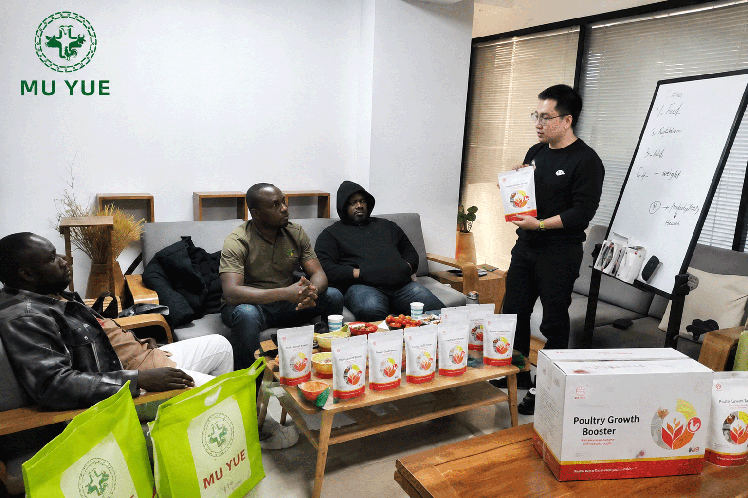 MUYUE BIO broiler feed additives to increase profitability in Uganda